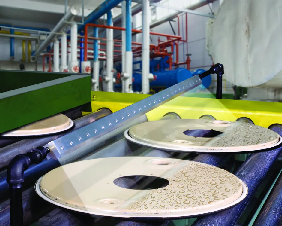 Effect of Air Knife Angle on Drying Performance